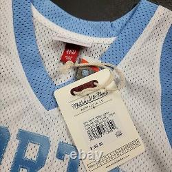 100% Authentic Michael Jordan Mitchell & Ness 83 84 Tar Heels Jersey Size 44 L