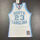 100% Authentic Michael Jordan Mitchell & Ness 83 84 Unc Tar Heels Jersey 40 M
