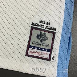 100% Authentic Michael Jordan Mitchell & Ness 83 84 UNC Tar Heels Jersey 40 M