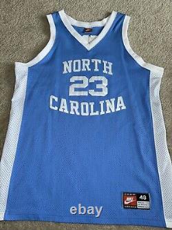 100% Authentic Michael Jordan Vintage Nike 83 84 UNC Tar Heels Jersey Size 48 XL