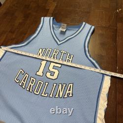 100% Authentic Vince Carter Vintage Nike Team UNC Tar Heels Jersey Size 52 XXL