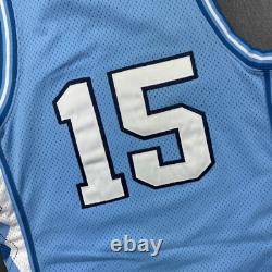100% Authentic Vince Carter Vintage Nike UNC Tar Heels Jersey Size 44 L Mens