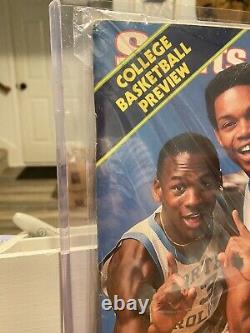 11 28 1983 Sports Illustrated Michael Jordan Sam Perkins UNC Tar Heels witho Label