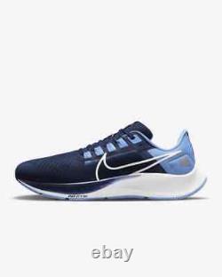 $165 NEW NIB Mens Nike Air Zoom Pegasus 38 UNC Tar Heels Jordan Shoes DJ0860-400