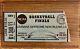 1982 Ncaa Finals Ticket? Michael Jordan The Shot Game-winner? Unc Tar Heels