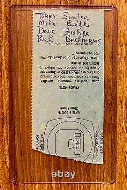 1982 Ncaa Finals Ticket? Michael Jordan The Shot Game-winner? Unc Tar Heels