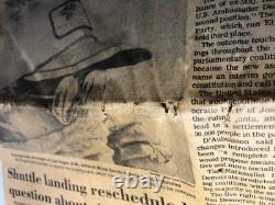 1982 UNC NCAA Champs Michael Jordan Newspaper The News And Observer Raleigh Mike
