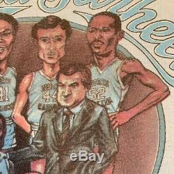 1982 UNC North Carolina Tar Heels Dream Team T-Shirt Michael Jordan James Worthy