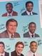 1983-84 Unc Tarheels Basketball Calendar Poster Michael Jordan Last Season