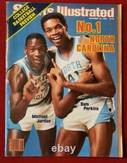 1983 NCAA UNC TAR HEELS MICHAEL JORDAN 1st COVER! Sports Illustrated 11/28