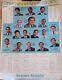 1984 Unc Tar Heels Basketball Team Poster Calendar Michael Jordan