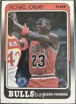 1988-89 FLEER MINT PACK FRESH Michael Jordan Chicago Bulls & UNC Tar Heels