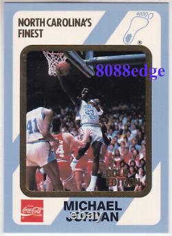 1989-90 North Carolina Collegiate Gold #14 Michael Jordan/1000 Unc Tar Heels