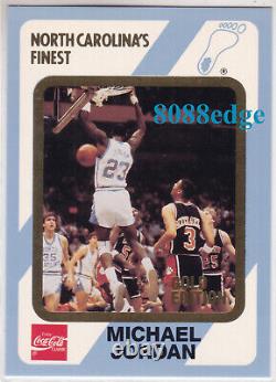1989-90 North Carolina Collegiate Gold #15 Michael Jordan/1000 Unc Tar Heels