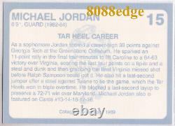 1989-90 North Carolina Collegiate Gold #15 Michael Jordan/1000 Unc Tar Heels