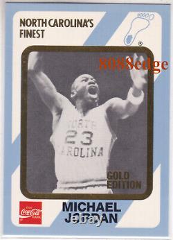 1989-90 North Carolina Collegiate Gold #65 Michael Jordan/1000 Unc Tar Heels
