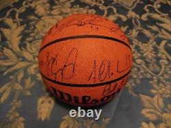 1998-99 UNC Tar Heel Basketball Autograph Basketball