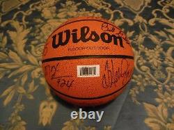 1998-99 UNC Tar Heel Basketball Autograph Basketball