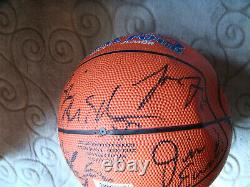 1999-2000 UNC North Carolina UNC Tar Heels team signed auto autograph basketball