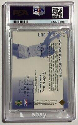 2001-02 Upper Deck Ovation Michael Jordan UNC Champ Comm Floor 5 Card Set PSA 7