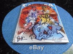 2002-03 UNC Tar Heels Basketball Magazine with Team Autographs on Cover