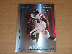 2004 Playoff ALGE CRUMPLER #3 Platinum Proof 1/1 Atlanta FALCONS UNC Tar Heels