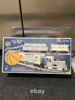 2005 K-Line UNC Carolina Tar Heels NCAA Championship Express Train Set READ