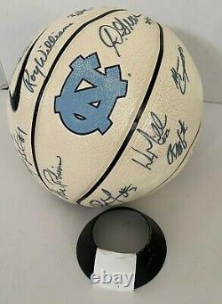 2006-07 NORTH CAROLINA TAR HEELS UNC Basketball Signed by Team Players & Coaches