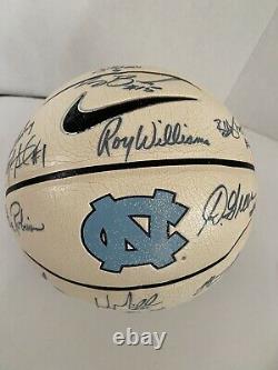 2006-07 NORTH CAROLINA TAR HEELS UNC Basketball Signed by Team Players & Coaches