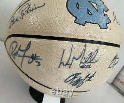 2006-07 NORTH CAROLINA TAR HEELS UNC Basketball Signed by Team Players & Coaches