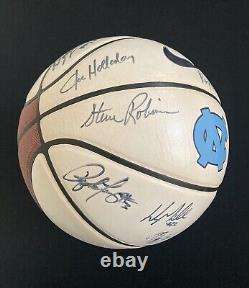 2006-07 North Carolina Tar Heels Team & Coach Signed AUTOGRAPHED Ball