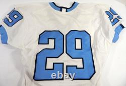 2008-12 North Carolina Tar Heels UNC #29 Game Used White Jersey NP Rem 42 8