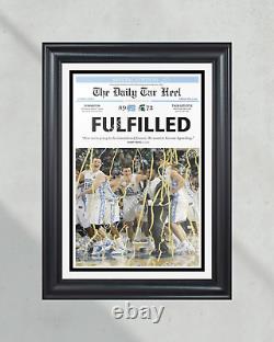 2009 North Carolina Tar Heels NCAA College Basketball Champions Framed Front Pag