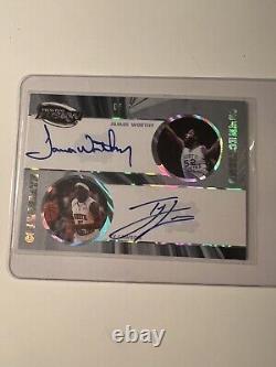 2009 Press Pass Fusion James Worthy Ty Lawson Dual Auto /25 UNC Tar Heels