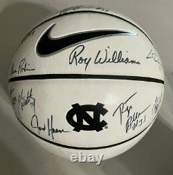 2010-11 NORTH CAROLINA TAR HEELS UNC Basketball Signed by Team Players & Coaches