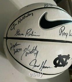 2010-11 NORTH CAROLINA TAR HEELS UNC Basketball Signed by Team Players & Coaches