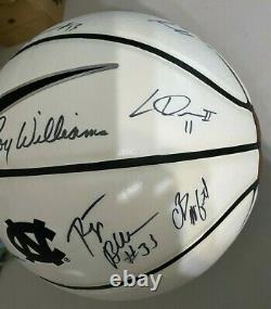 2010-11 NORTH CAROLINA TAR HEELS UNC Basketball Signed by Team Players & Coaches