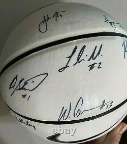 2010-11 NORTH CAROLINA TAR HEELS UNC Basketball Signed by Team Players & Coaches