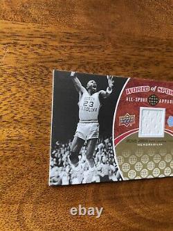 2010 Upper Deck Michael Jordan World of Sports Apparel Jersey Card UNC ASA-2