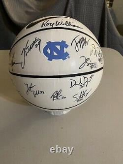 2011-12 NORTH CAROLINA TAR HEELS UNC Basketball Signed by Team Players & Coaches