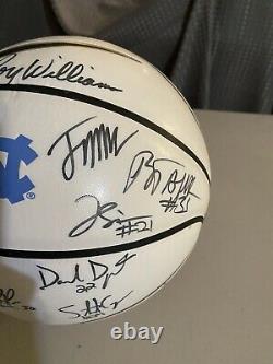 2011-12 NORTH CAROLINA TAR HEELS UNC Basketball Signed by Team Players & Coaches