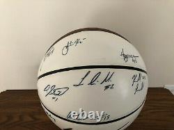 2011-12 NORTH CAROLINA TAR HEELS UNC Basketball Signed by Team Players & Coaches