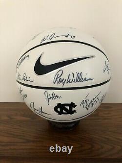 2011-12 NORTH CAROLINA TAR HEELS UNC Basketball Signed by Team Players & Coaches