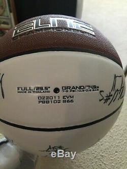 2011-12 NORTH CAROLINA TAR HEELS UNC Basketball Signed by Team Players & Coaches