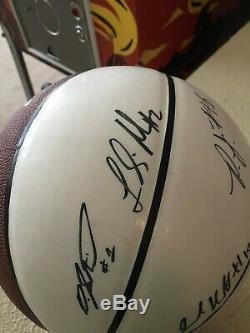 2011-12 NORTH CAROLINA TAR HEELS UNC Basketball Signed by Team Players & Coaches