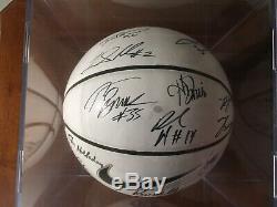 2012-2013 UNC North Carolina Tar Heels Team Signed Basketball