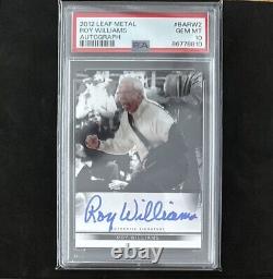 2012 Leaf Metal Roy Williams Autograph Auto PSA 10 UNC Tar Heels