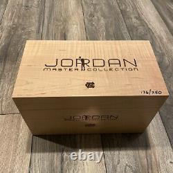 2012 Upper Deck Master Collection Michael Jordan /250 UNC Tar Heels Wooden Box