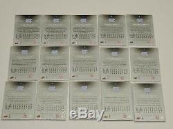 2013 UD ALL-TIME GREATS CARD Michael Jordan #/150 UNC TAR HEELS COMPLETED 65-79