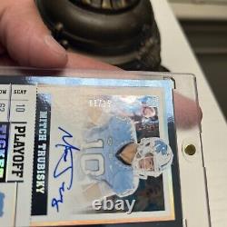 2017 Panini Contenders Mitch Trubisky Playoff Ticket Unc Rookie Auto /15